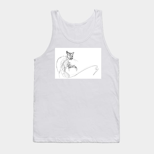 Cluny Tank Top by joshthecartoonguy